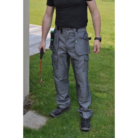 Pantalon de travail PRO EXPERT en denim noir Pantalon de travail PRO EXPERT en denim noir