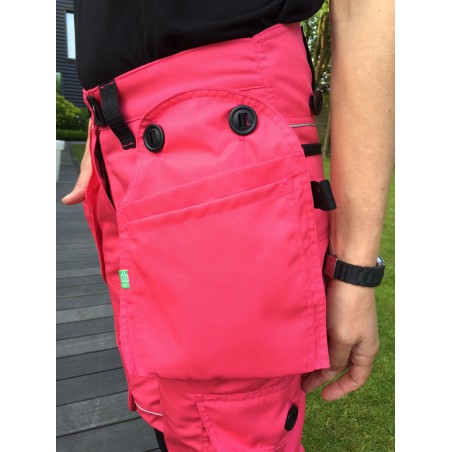 Pantalon femme multipoches PRO EXPERT II fushia Pantalon femme multipoches PRO EXPERT II fushia