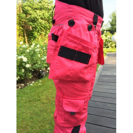 Pantalon femme multipoches PRO EXPERT II fushia Pantalon femme multipoches PRO EXPERT II fushia
