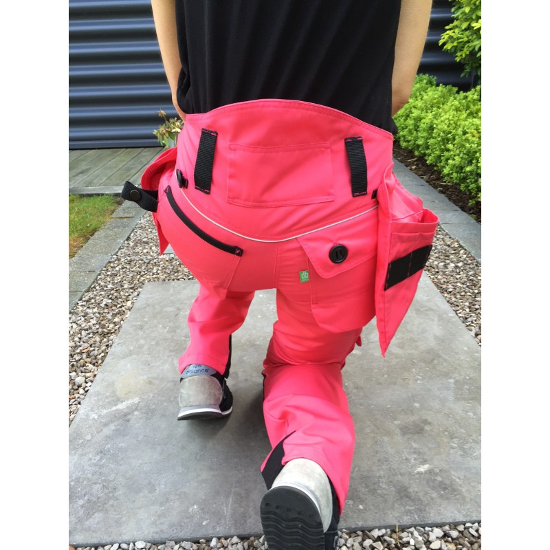 Pantalon femme multipoches PRO EXPERT II fushia