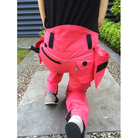 Pantalon femme multipoches PRO EXPERT II fushia Pantalon femme multipoches PRO EXPERT II fushia