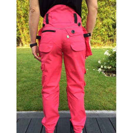 Pantalon femme multipoches PRO EXPERT II fushia Pantalon femme multipoches PRO EXPERT II fushia