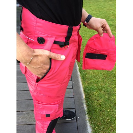 Pantalon femme multipoches PRO EXPERT II fushia Pantalon femme multipoches PRO EXPERT II fushia