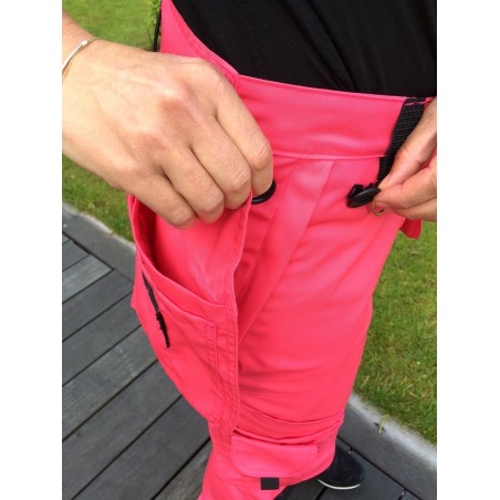 Pantalon femme multipoches PRO EXPERT II fushia Pantalon femme multipoches PRO EXPERT II fushia