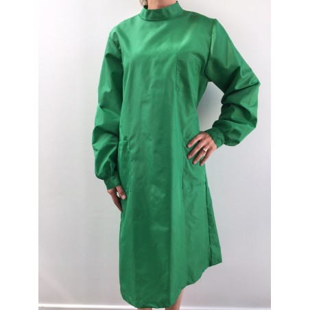 Blouse Emeraude en nylon vert prairie