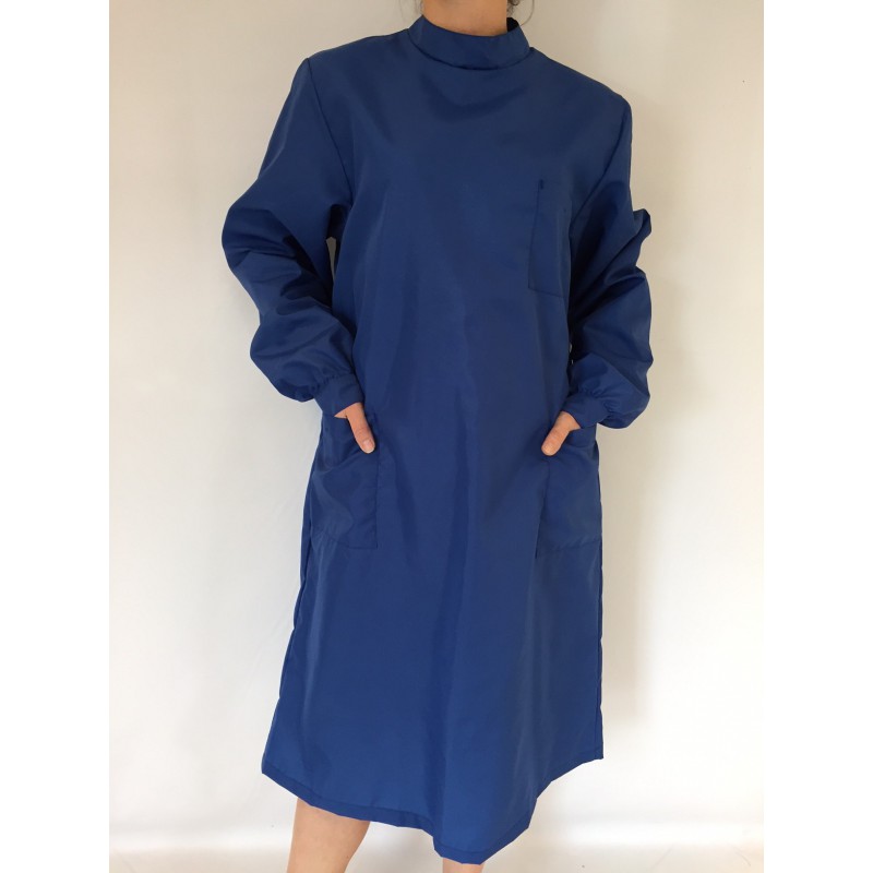 Blouse Emeraude en nylon marine