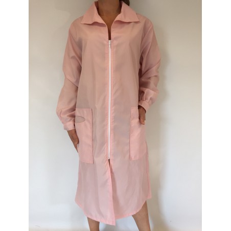 Blouse Marjolaine en nylon rose Blouse Marjolaine en nylon rose