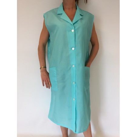 Blouse Amande en nylon turquoise