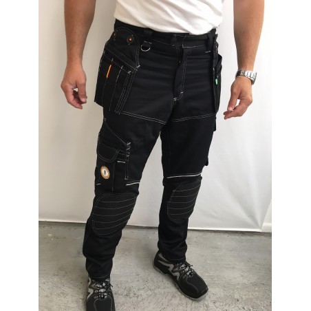 pantalon travail PXIII AGF noir L'ARTISAN BELGE pantalon travail PXIII AGF noir L'ARTISAN BELGE