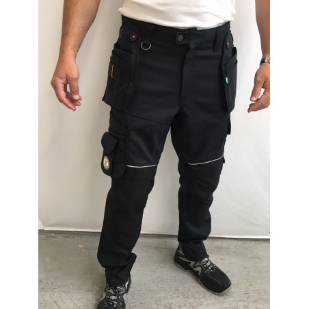 pantalon de travail PXIII AGA marine L'ARTISAN BELGE