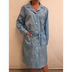 Blouse 11005 en nylon bleu ciel