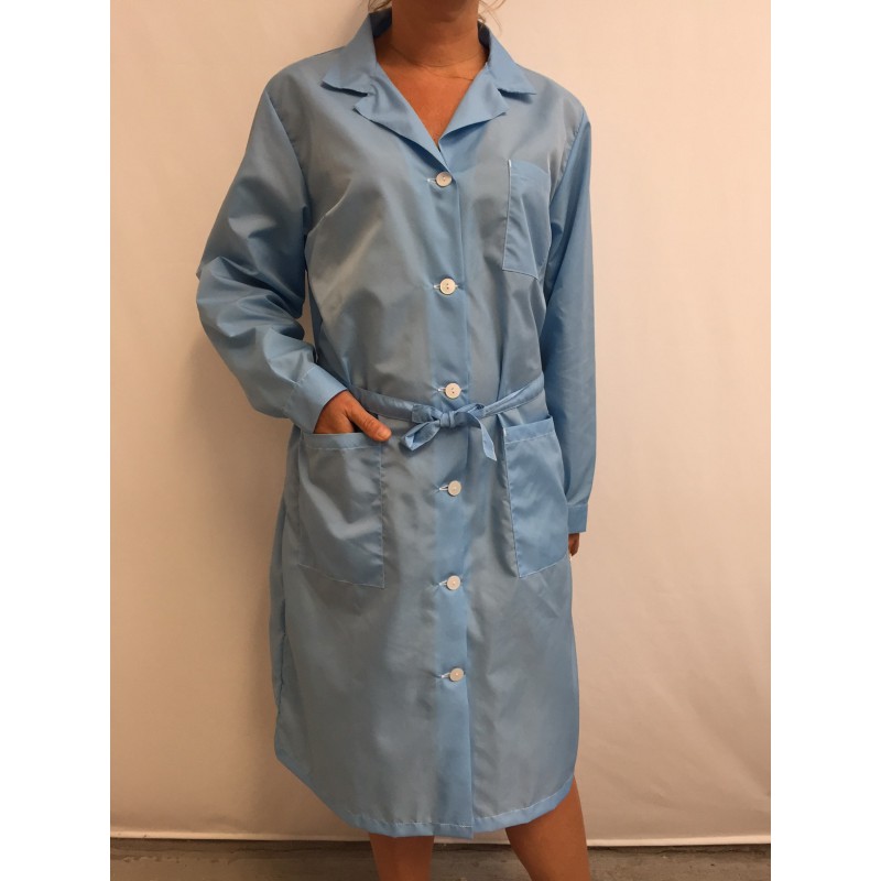 Achat Blouse 11005 en nylon bleu ciel pas cher - dbvetpro