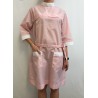 Blouse Clara en nylon Rose