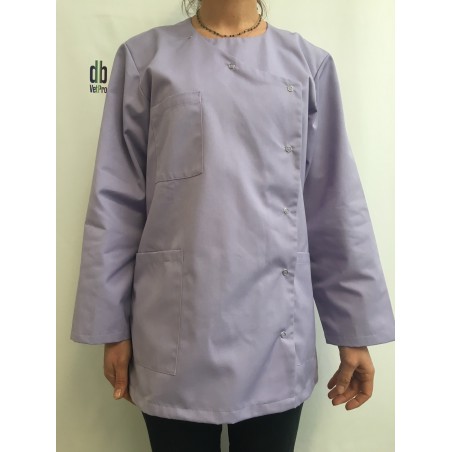 Veste médicale femme mauve