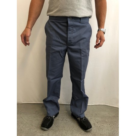 Pantalon de travail gris en majoritaire coton Pantalon de travail gris en majoritaire coton