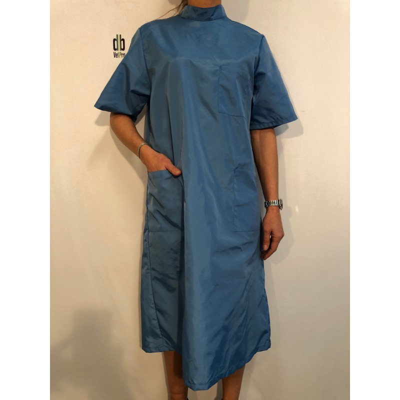 Blouse Jade en nylon bleu pervenche