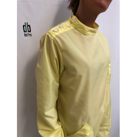 Blouse Angélique en nylon Jaune