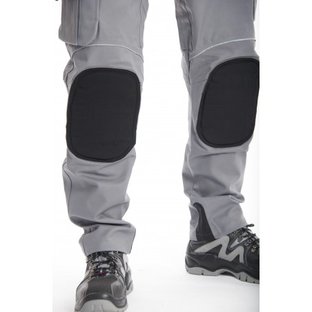 Pantalon de travail multipoches PRO EXPERT II gris