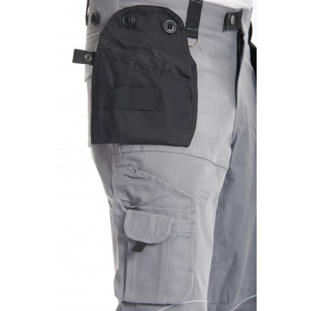 Pantalon de travail multipoches PRO EXPERT II gris Pantalon de travail multipoches PRO EXPERT II gris