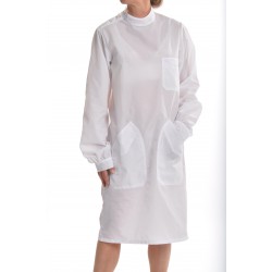 Blouse Angélique en nylon Blanc