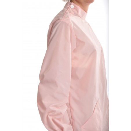 Blouse Angélique en nylon rose