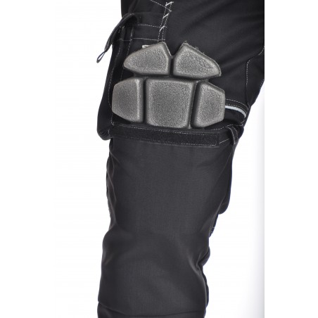 Pantalon de travail PXIII noir surpiqûres blanches L'ARTISAN FRANÇAIS Pantalon de travail PXIII noir surpiqûres blanches L'ARTISAN FRANÇAIS