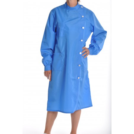 Blouse Rubis en nylon bleu nattier Blouse Rubis en nylon bleu nattier