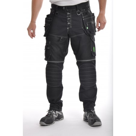 Pantalon de travail PXIV AGF noir