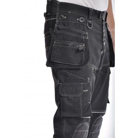 Pantalon de travail PXIV AGF noir