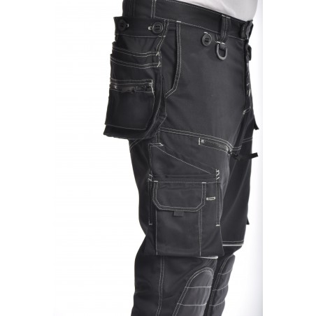 Pantalon de travail PXIV AGF noir