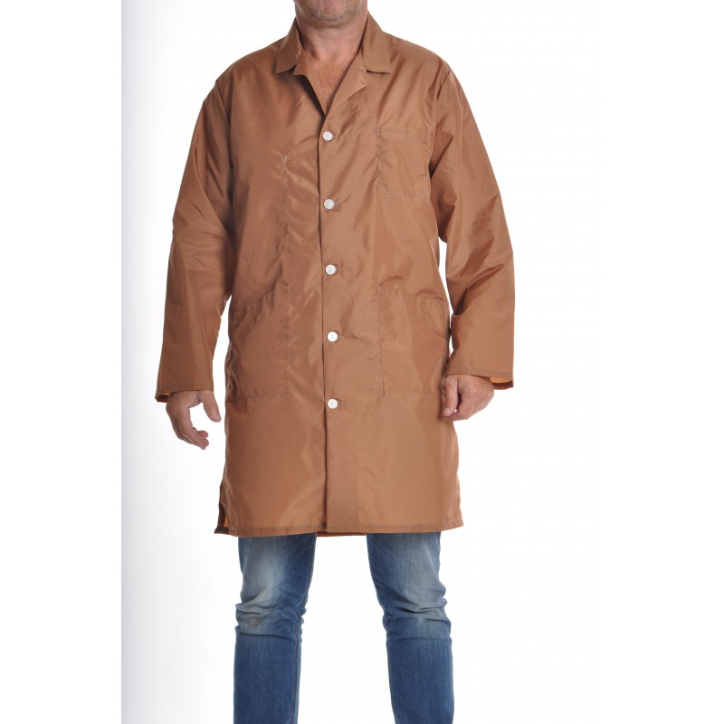 Blouse 22A100 en nylon Tabac Blouse 22A100 en nylon Tabac