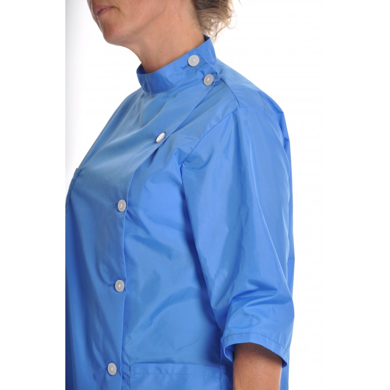 Blouse Saphir en nylon Bleu Nattier