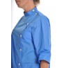 Blouse Saphir en nylon Bleu Nattier