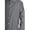 Blouse David en nylon Gris