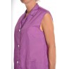 Blouse Amande en nylon Violet
