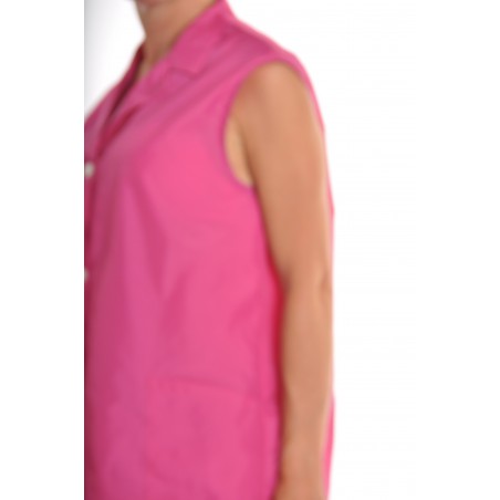 Blouse Amande en nylon Fushia