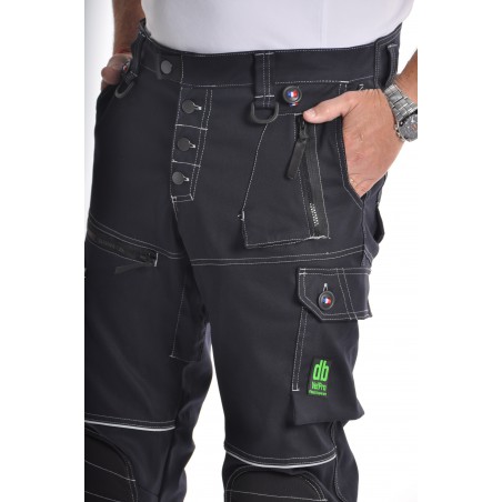 Pantalon de travail PXIV AGF Marine L'ARTISAN FRANÇAIS