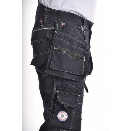 Pantalon de travail PXIV AGA marine L'ARTISAN FRANÇAIS Pantalon de travail PXIV AGA marine L'ARTISAN FRANÇAIS