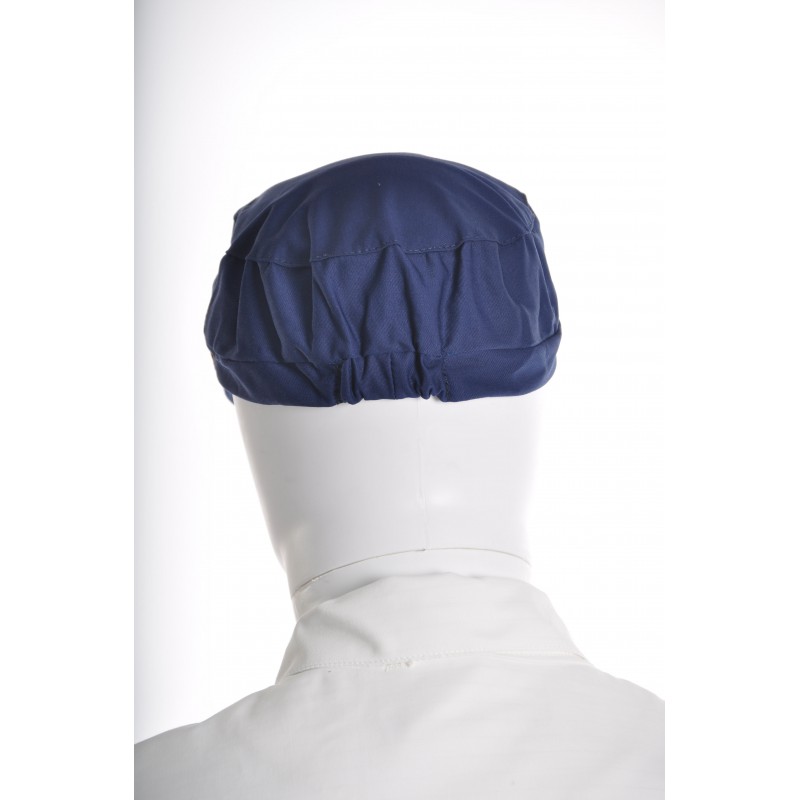 Casquette marine bande rouge