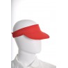 Visière rouge