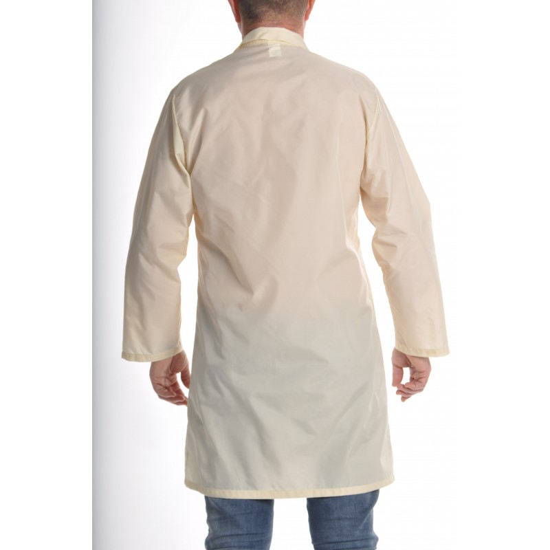 Blouse 0601 en nylon Blanc cassé