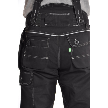 Achat Pantalon de travail femme gris avec genouillères fixes PXIII