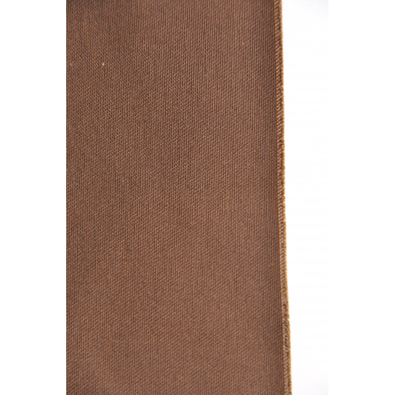 Tissu INDESTRUCTIBLE, Sergé majoritaire polyester, 245g/m², Marron