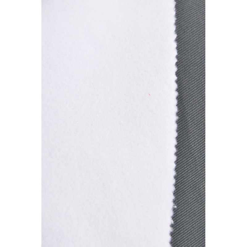 Tissu POLUNI 330, Polaire, 330g/m², Blanc