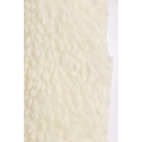 Tissu DANZA, Fourrure lourde, 290g/m², Écru Tissu DANZA, Fourrure lourde, 290g/m², Écru
