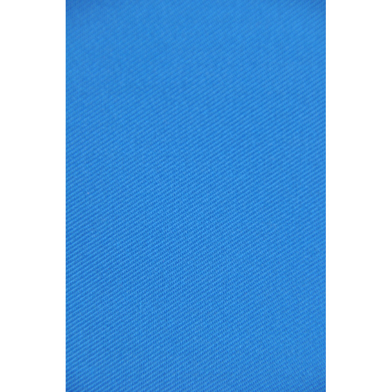 Tissu SuperMAINE, Croisé majoritaire coton, 300g/m², Bleu Azur