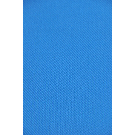 Tissu SuperMAINE, Croisé majoritaire coton, 300g/m², Bleu Azur
