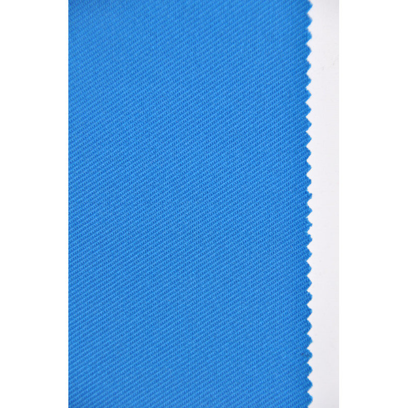 Tissu SuperMAINE, Croisé majoritaire coton, 300g/m², Bleu Azur