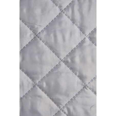 Matelassé sur Taffetas et Ouate, Double face, Carré 10x10 Gris Matelassé sur Taffetas et Ouate, Double face, Carré 10x10 Gris