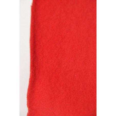 Tissu SDF 511, Polaire, 290g/m², Rouge